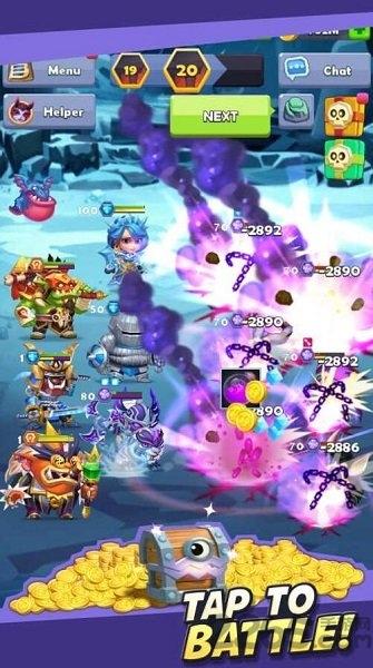 点击点击英雄无限金币版下载,点击点击英雄,rpg游戏,骑士游戏